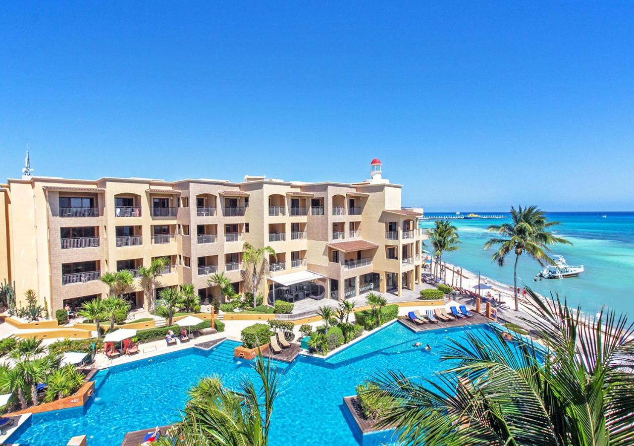 Condo Surf 405 - Luxury Oceanview Beachfront 3 Bedroom With Gym - At El Faro Condos بلايا ديل كارمن المظهر الخارجي الصورة